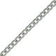 Cadena de Aluminio Corte Diamante 5.5x8mm (grosor 1.6mm)