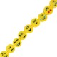 Entrepieza de Arcilla Polimerica Caras de Smiley 10mm (40pcs/tira)