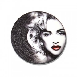 Colgante de Metacrilato Madonna 45mm