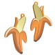 Colgante de Metacrilato Bananas 31x50mm (Set)