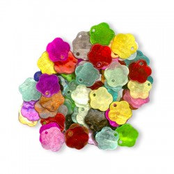 Colgante de Nacar Flor 13mm