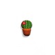 Pendiente de Madera Cactus 11x15mm