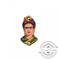 Conector de Madera Frida Kahlo 14x25mm