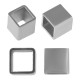 Cubo de Acero Inoxidable 303 3x3x3mm (Ø 2,2mm)