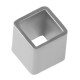 Cubo de Acero Inoxidable 303 3x3x3mm (Ø 2,2mm)