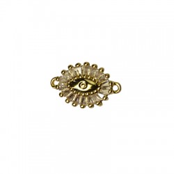 Ojo de Metal Laton con v 13x16mm