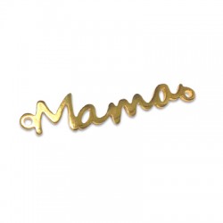 Conector de Metal Latón 'Mama' 35x7mm