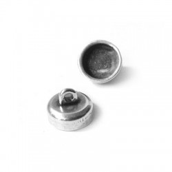 Cierre Magnetico de Metal Zamak con Anillas 6.8x5.3mm