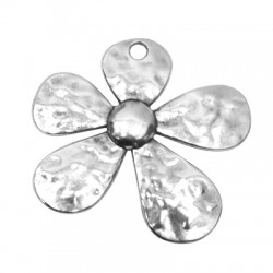 Colgante de Metal Zamak Flor 68x64mm