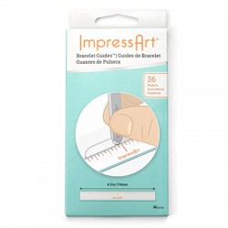 Medida adesiva para pulseras ImpressArt (36pzs/paquete)