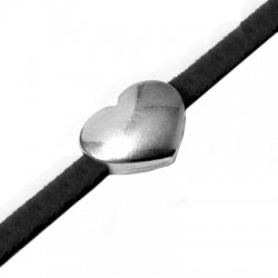 Cierre Magnético de Metal Zamak Corazón 20x16mm (Ø5.3x2.2mm)