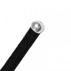 Terminal/Tope de Metal Latón Bola 8x5.2mm (Ø 5.2mm)