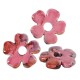 Colgante de Ceramica Flor Esmaltada 30mm