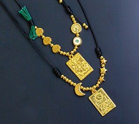 GOLD TAROT NECKLACES