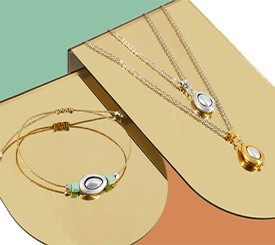 JEWELRY W/ OVAL SLIDERS