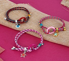 CORD BRACELETS W/ CLASPS