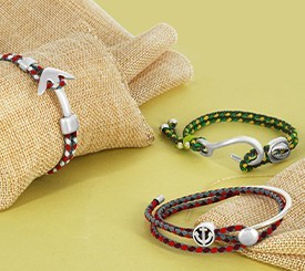 CORD BRACELETS W/ SLIDERS